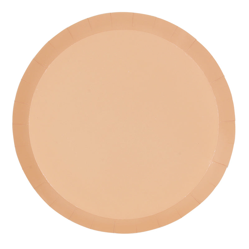 Paper Banquet Plates 10.5" - Peach 10Pk