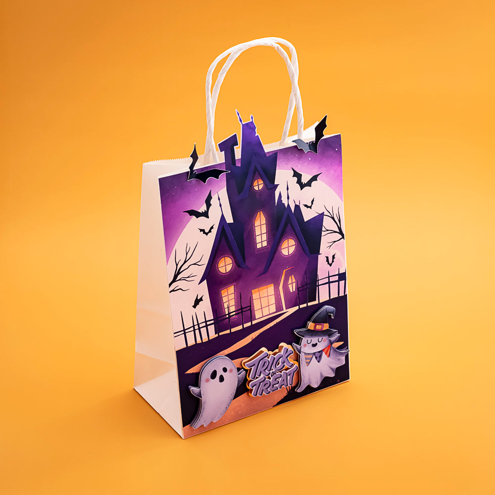 Spooky Themed Lolly/Treat Paper Bag
