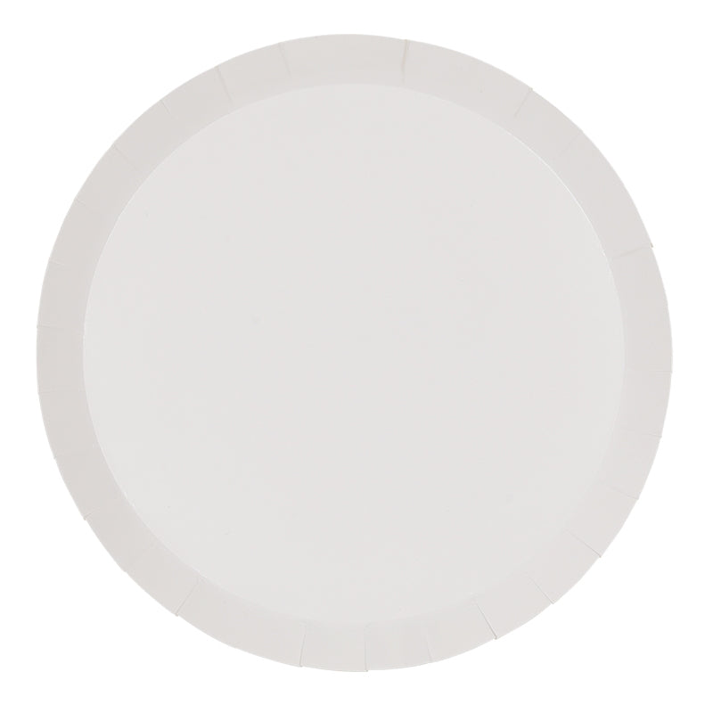 Paper Dinner Plates 9" - White 10Pk