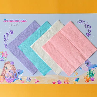 Personalised Mermaid Theme Kids Party Pack