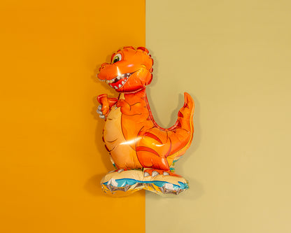 Standing Tyrannosaurus Rex Foil Balloon