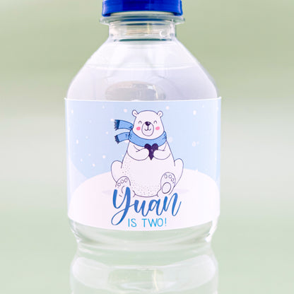 Personalised Polar Bear Sleeves - 4 pack